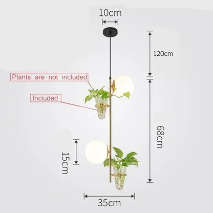 DecorBites™ Pendant Planter Light