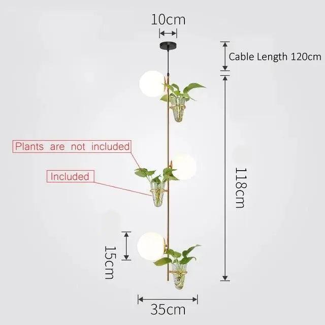 DecorBites™ Pendant Planter Light