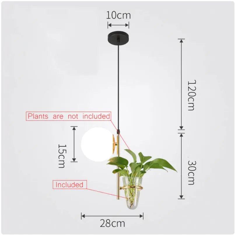 DecorBites™ Pendant Planter Light