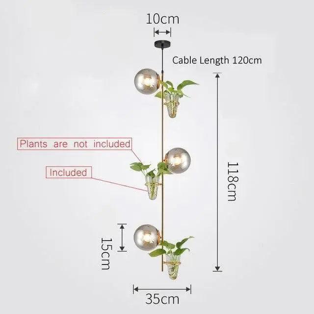 DecorBites™ Pendant Planter Light