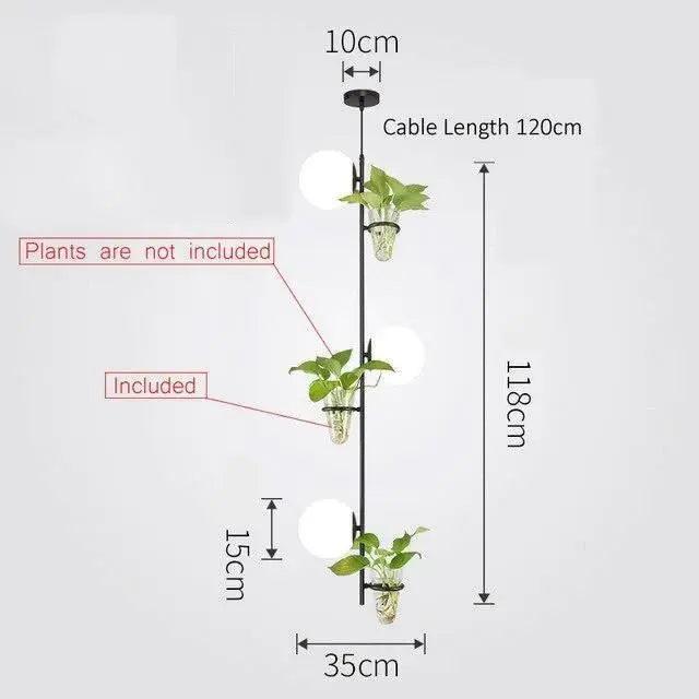 DecorBites™ Pendant Planter Light