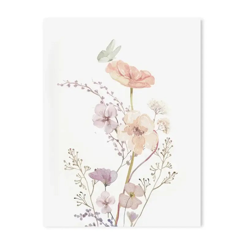 Personalized pink floral letter z wall art nursery decor