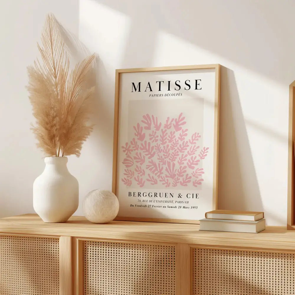 Pink abstract sage wall art set bedroom matisse and picasso prints