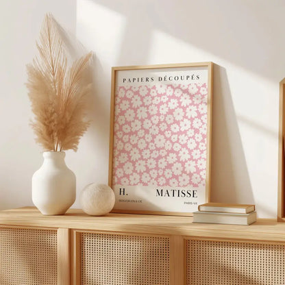 Pink abstract sage wall art set bedroom matisse and picasso prints