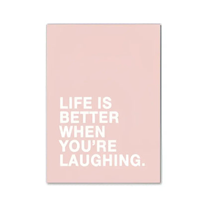Minimalist pink and white love wall art bedroom room decor