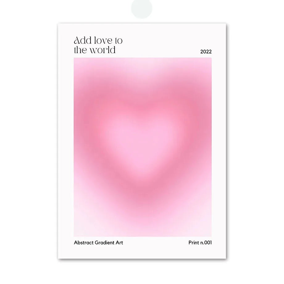 DecorBites™ Pink Angel Number Poster - Gallery Wall Art