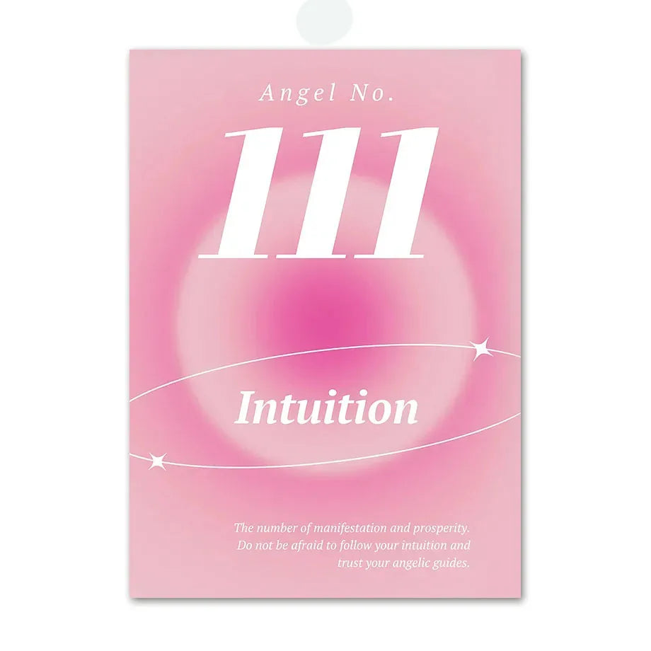 DecorBites™ Pink Angel Number Poster - Gallery Wall Art