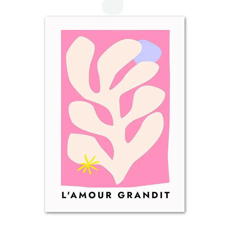 Minimalist pink angel number framed art set bedroom gallery wall art