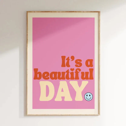 DecorBites™ Pink Music Lyrics Wall Art Canvas
