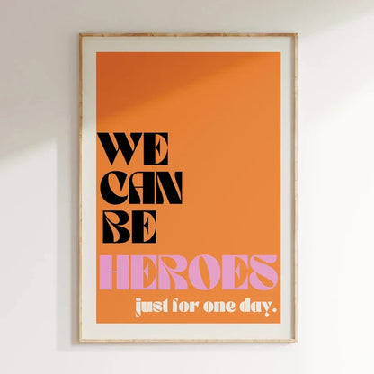 DecorBites™ Pink Music Lyrics Wall Art Canvas