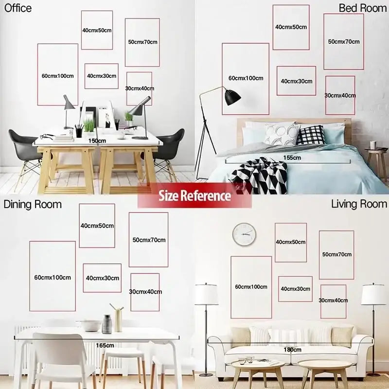 Modern red and white love music wall art canvas bedroom poster