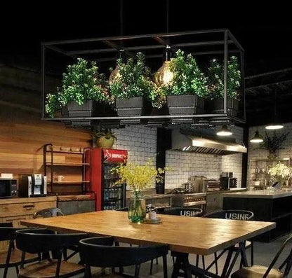 DecorBites™ Planter Light Chandelier