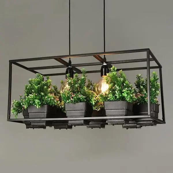 DecorBites™ Planter Light Chandelier
