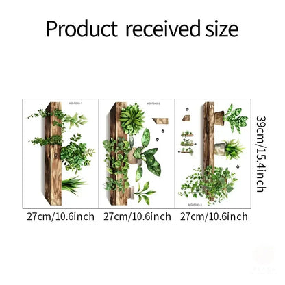 DecorBites™ Potted Plant Wall Decals - DIY Home Decoration