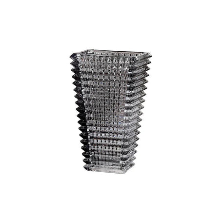 DecorBites™ Premium Crystal Glass Vase for Home Décor