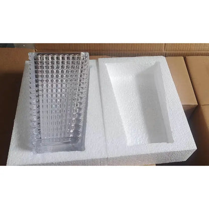 DecorBites™ Premium Crystal Glass Vase for Home Décor
