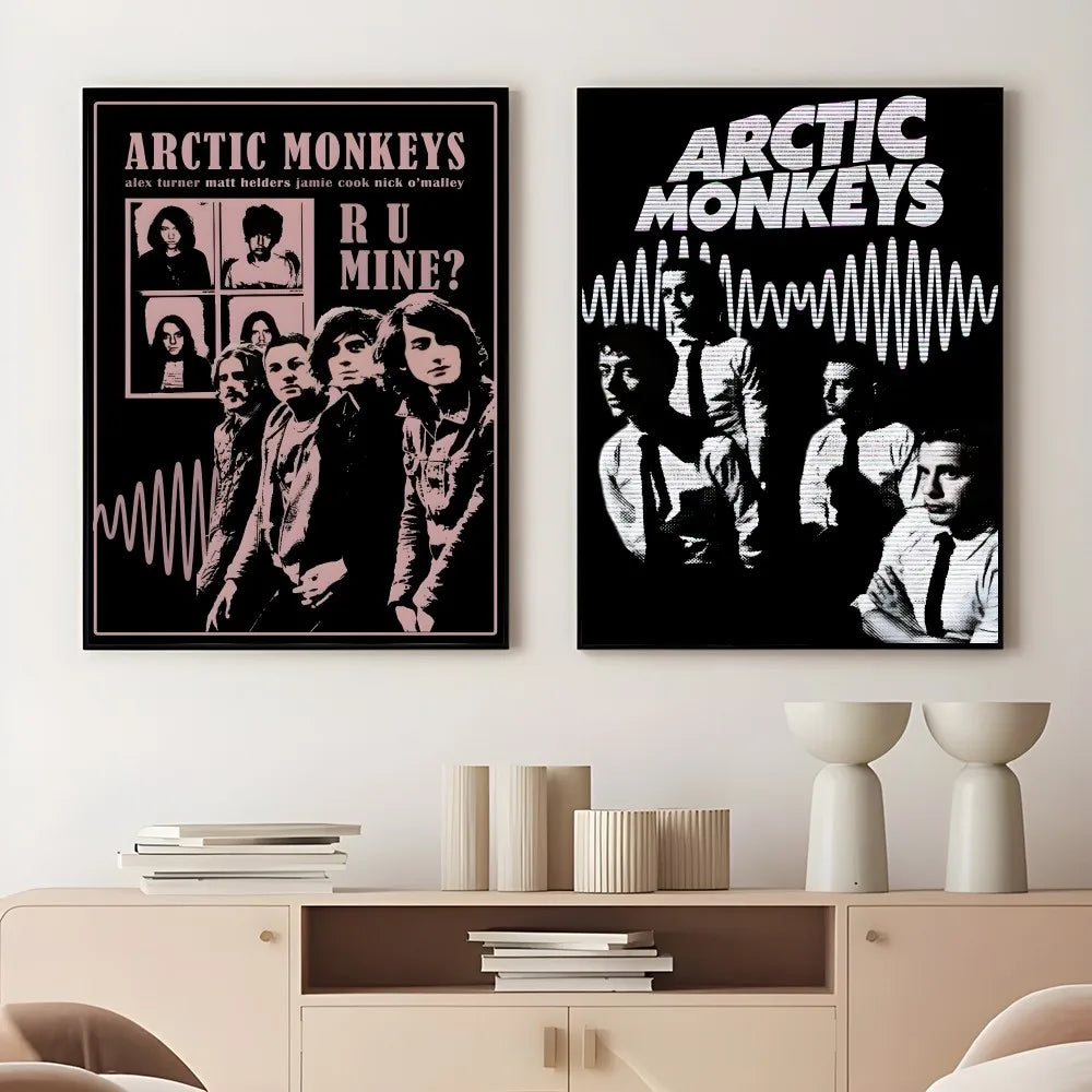 DecorBites™ Retro Arctic Monkeys Singer Poster - Waterproof Wall Art