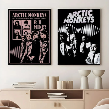 DecorBites™ Retro Arctic Monkeys Singer Poster - Waterproof Wall Art