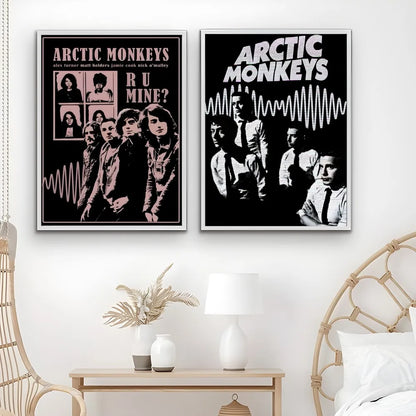 DecorBites™ Retro Arctic Monkeys Singer Poster - Waterproof Wall Art