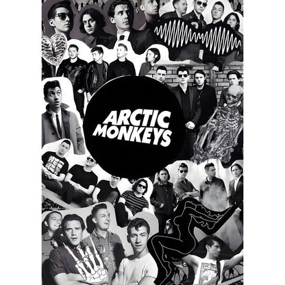 DecorBites™ Retro Arctic Monkeys Singer Poster - Waterproof Wall Art