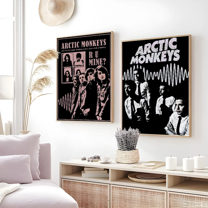 DecorBites™ Retro Arctic Monkeys Singer Poster - Waterproof Wall Art