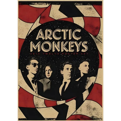 DecorBites™ Retro Arctic Monkeys Singer Poster - Waterproof Wall Art