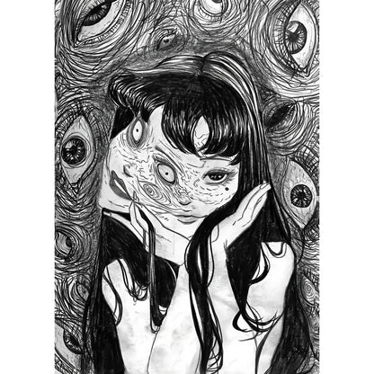DecorBites™ Retro Cool Girl Poster for Home Decor