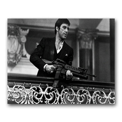 DecorBites™ "Scarface Tony Montana Canvas Wall Art Print"