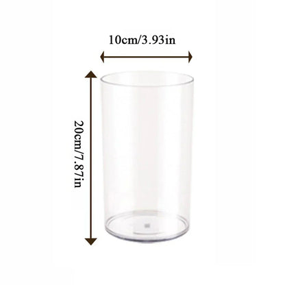 DecorBites™ Shatterproof Tall Transparent Acrylic Flower Vase