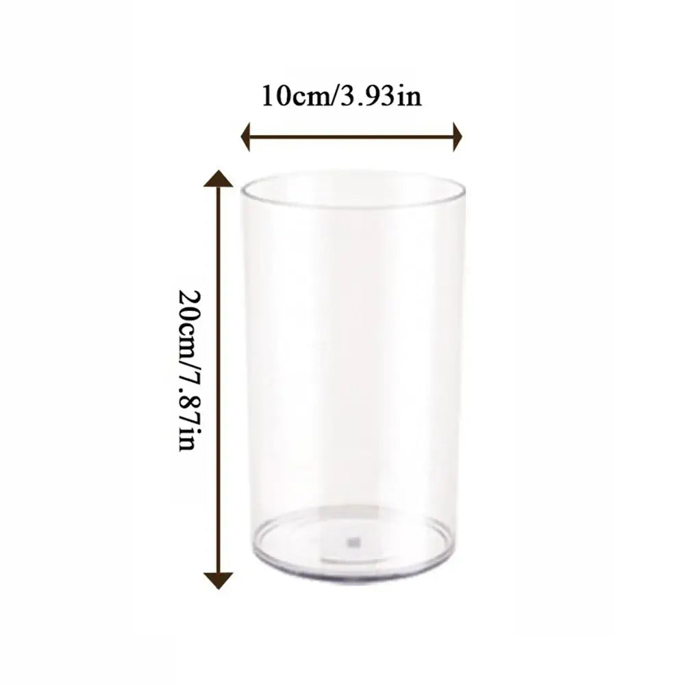 Shatterproof tall transparent acrylic flower vase living room decor