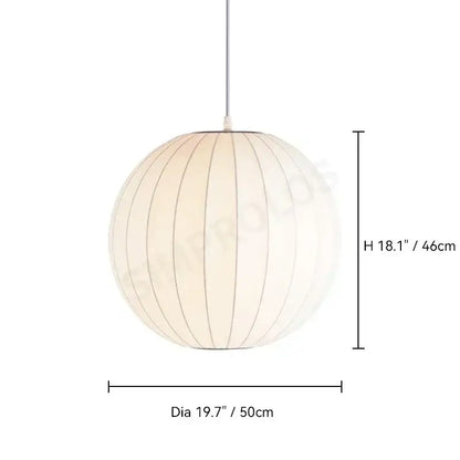 Modern ribbed white led pendant lamp – dining room geometric light