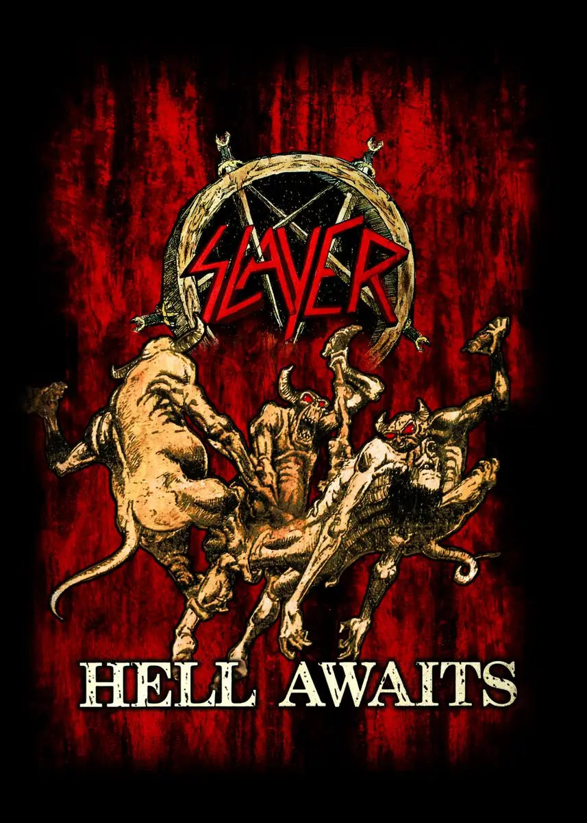 DecorBites™ Slayer Heavy Metal Band Album Poster Canvas Art