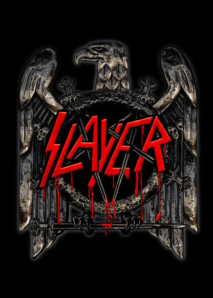 DecorBites™ Slayer Heavy Metal Band Album Poster Canvas Art
