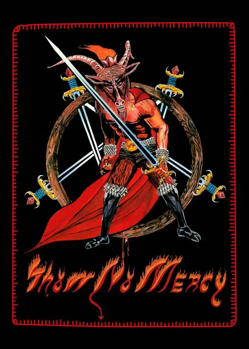 DecorBites™ Slayer Heavy Metal Band Album Poster Canvas Art