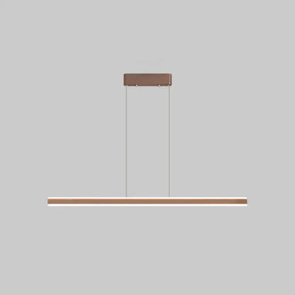 Modern copper triangle led hanging lamp kitchen island light