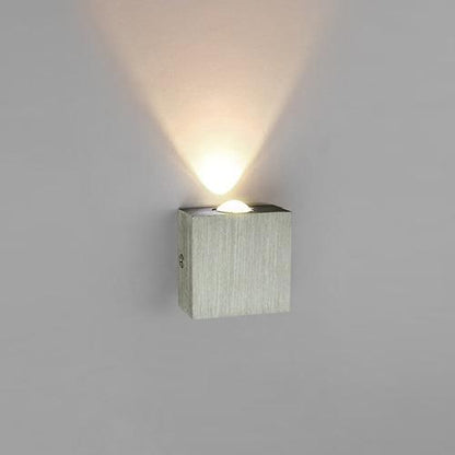 DecorBites™ Sphera Modern LED Cube Box Wall Sconces