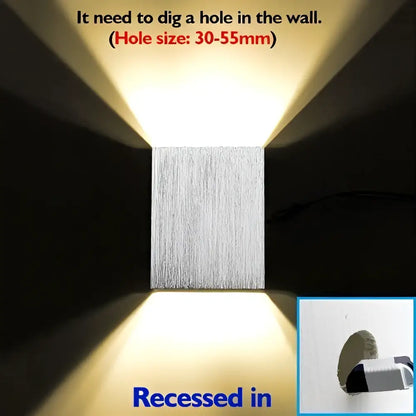 Modern brushed silver sphera wall sconces bedroom warm light beam