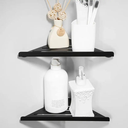 Modern stainless steel silver corner shower shelf bathroom caddy