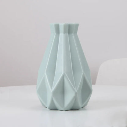 DecorBites™ Stylish Nordic Plastic Flower Vase, Home Decor