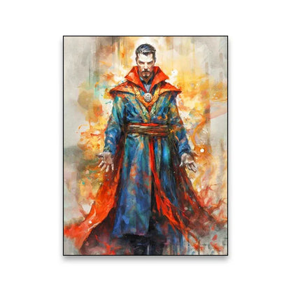 DecorBites™ Superhero Canvas Wall Art - Marvel Movie Characters