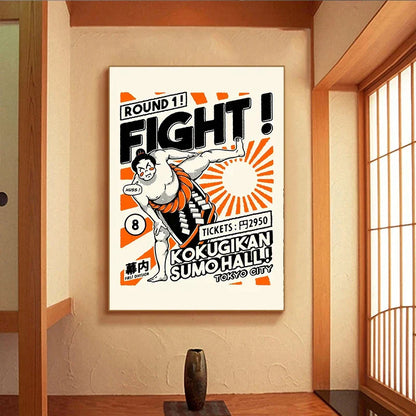 DecorBites™ "Takoyaki Ramen Canvas Wall Art Decor"