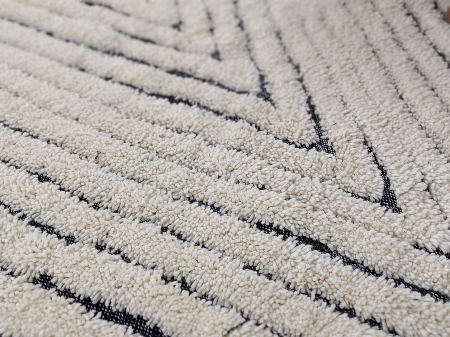 DecorBites™ Tapis traditionnel Beni Ouarain 245 X 146 Cm
