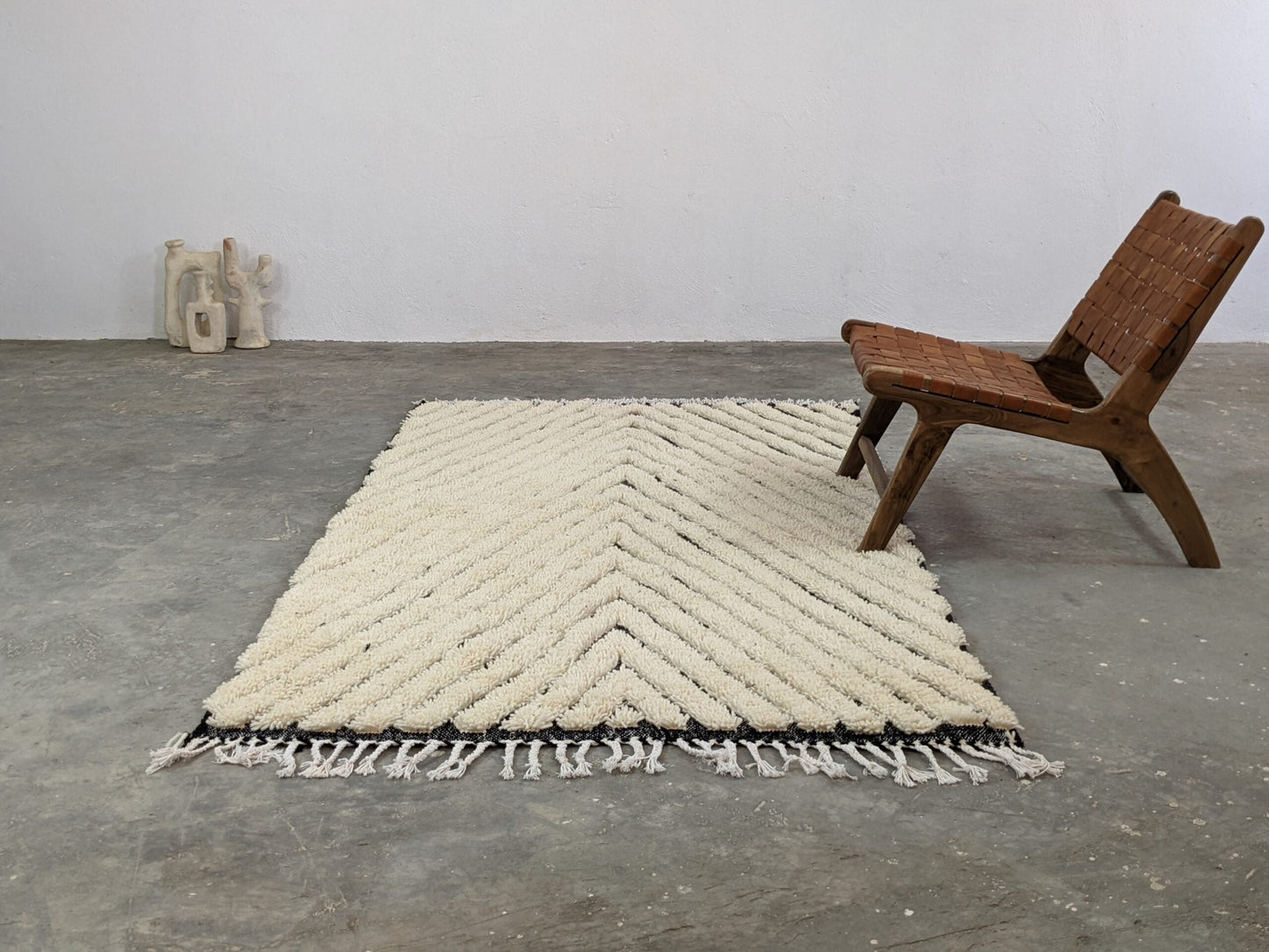 DecorBites™ Tapis traditionnel Beni Ouarain 245 X 146 Cm