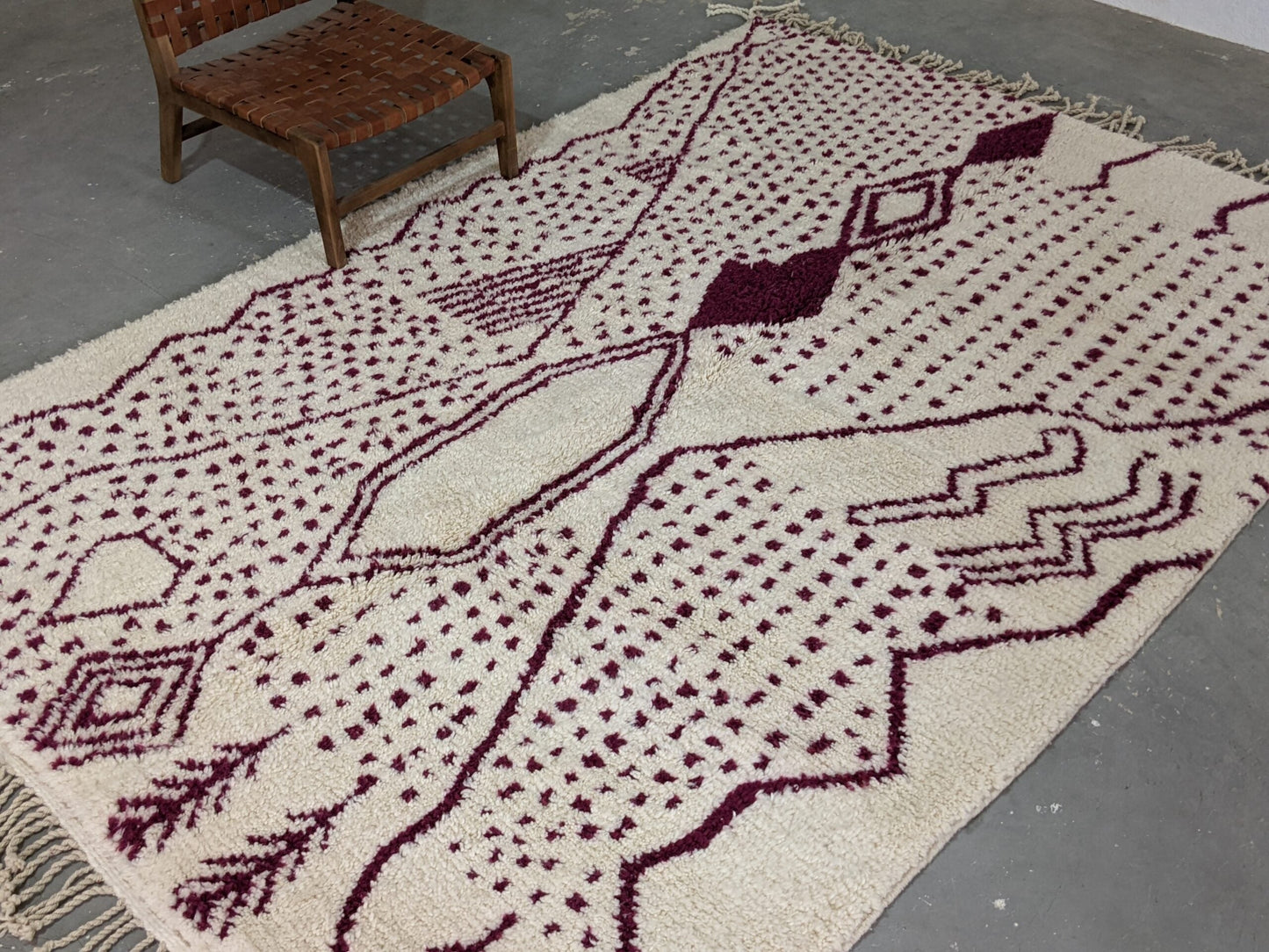 DecorBites™ Tapis traditionnel Beni Ouarain 307 X 213 Cm
