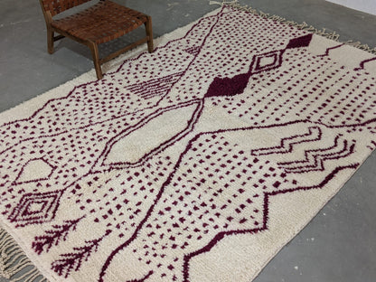 DecorBites™ Tapis traditionnel Beni Ouarain 307 X 213 Cm
