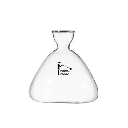 Clear glass avocado seed starter trio kitchen grow vases
