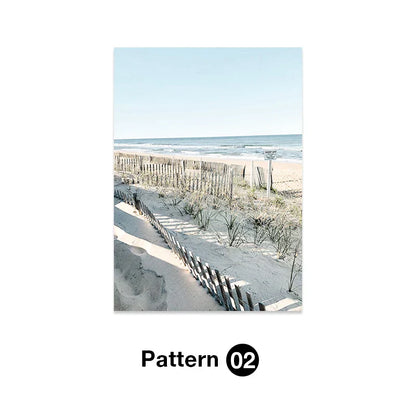 DecorBites™ Tropical Ocean Shell Wall Art for Living Room