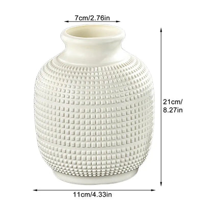 DecorBites™ Unbreakable Modern Floral Vase for Home Decor