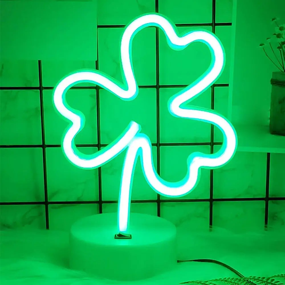 Colorful led neon sign shapes bedroom night light