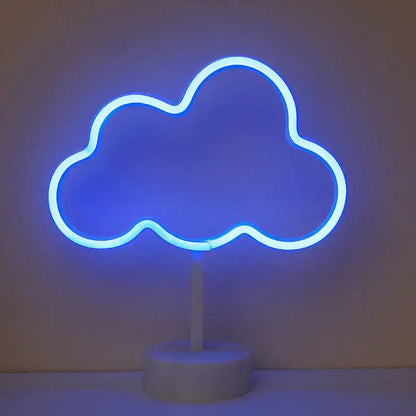 Colorful led neon sign shapes bedroom night light